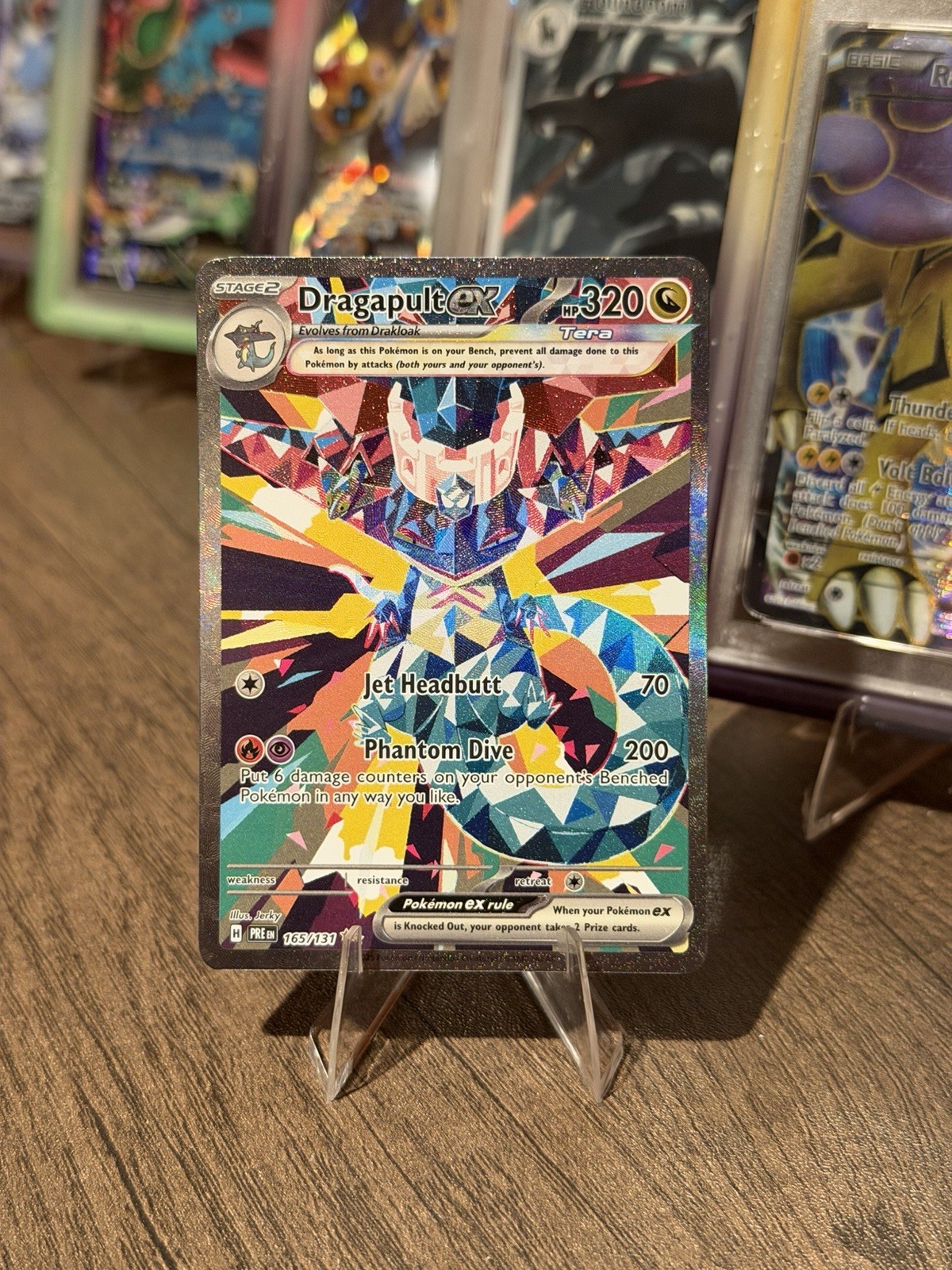Pokémon TCG Dragapult EX Prismatic Evolutions Card 165/131 NM