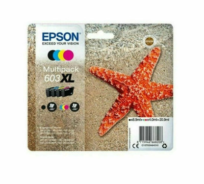 Original Epson 603XL BCMY Starfish Tintenpatronen