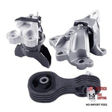 3PCS Engine Motor Mount Kit Fits for 2013 Civic 1.8L L4, Civic 13 1.8L