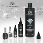 TOP SALES! Global Fashion No Wipe Diamond Top LED/UV Gel Nail Polish 12ml-100ml