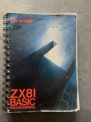 Sinclair ZX81 Basic Programming 1980 Book By Steven Vickers