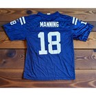 Peyton Manning #18 Indianapolis COLTS NFL Football Medium Blue Jersey Youth XL
