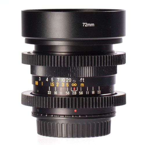 Photax-Paragon 28mm F2.8 Cine Mod Wide Angle Prime Lens for Canon EF Mount! - Picture 6 of 15