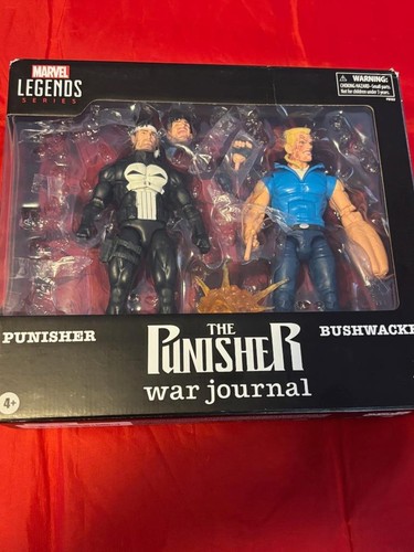 Marvel Legends Series Punisher E Bushwacker — Action Figure 15 Cm Ispirate Ai Fumetti - 4