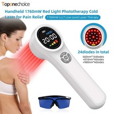 LLLT Laser Therapy Device Pain Relief Back Shoulder Arthritis Drug-Free for Home