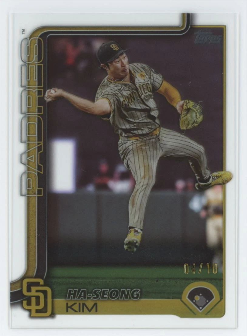 2025 Topps Series 1 CLEAR ACETATE Ha-Seong Kim 4/10 #175 C79