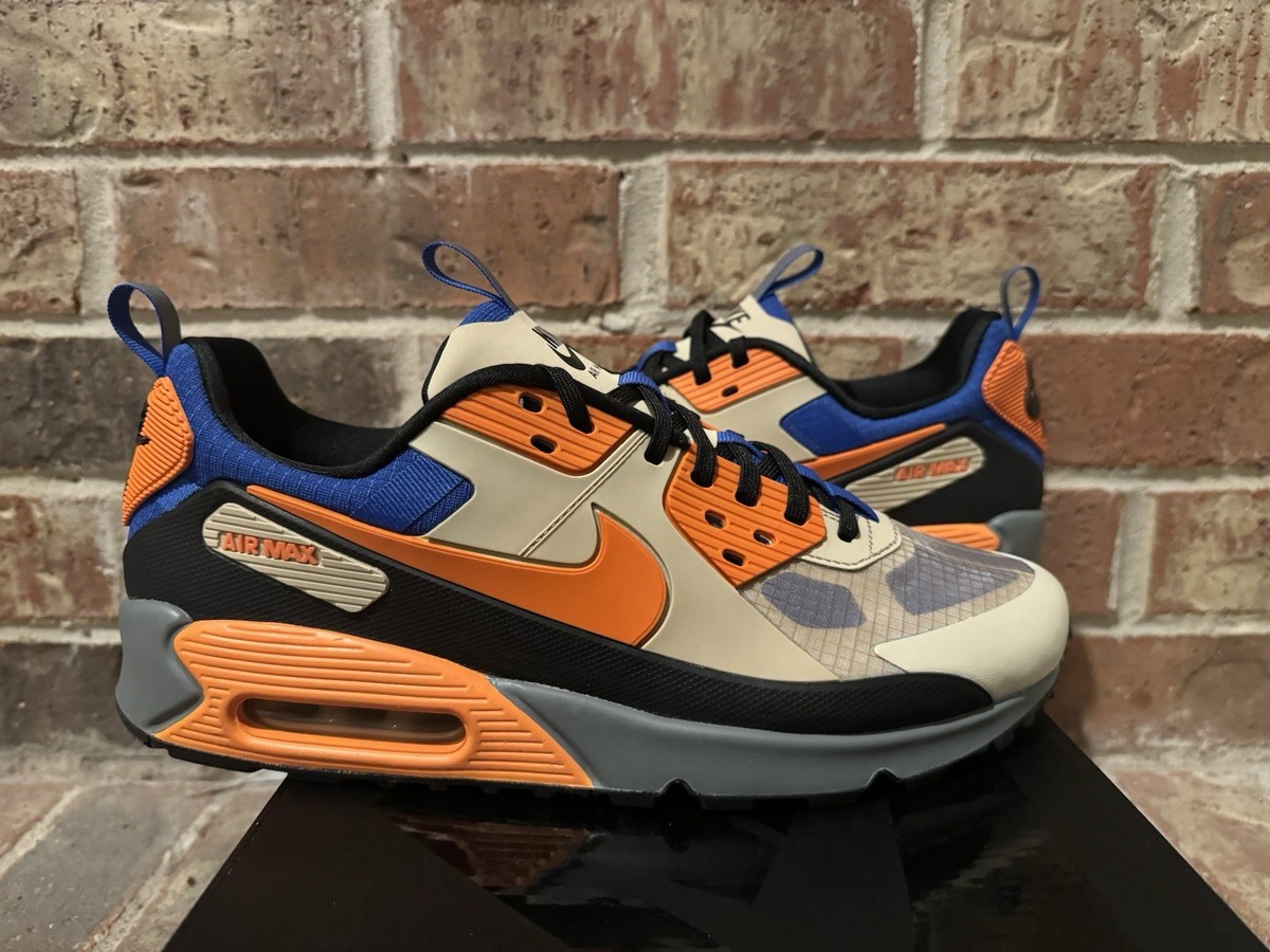 New 10.5 Nike Air Max 90 Drift ACG Mowabb Rattan Hyper Blue Black