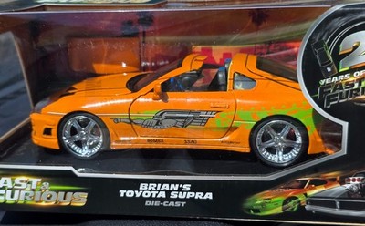 Jada Toys - Fast and Furious Brian's Car Toyota Supra 1995, Scale