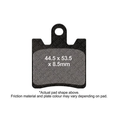 EBC Scooter Org Brake Pad Set Black (E327 4 Pads) Front Left for Sym GT 500 2004