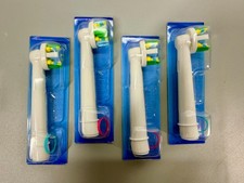 Oral B Pro Cross Action Toothbrush Heads 4 Pack Genuine Replacement Heads