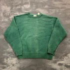 Vintage Gap Sweater Mens Medium Green 2000s Y2K Faded