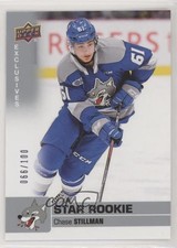 2019-20 Upper Deck CHL Star Rookie SP Exclusives 66/100 Chase Stillman #390 mp7