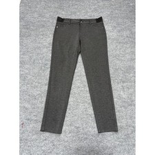 Simply Vera Vera Wang Womens Size S Charcoal Gray Skinny Pants Elastic Waist