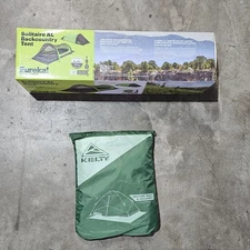 Eureka Solitaire AL Backcountry 1 Person Tent with Kelty Footprint