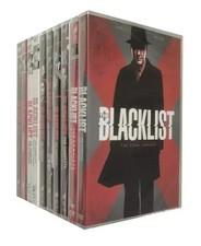 The Blacklist: The Complete TV Series Seasons 1-10 DVD 50-Disc Box Set new