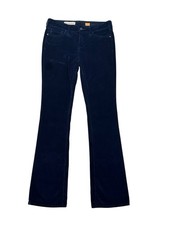 Anthropologie Pilcro Straight Mid Rise Blue Corduroy Jeans Size 28