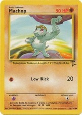 Machop - 78/130 - Common - Unlimited Edition (Mp) Base Set 2 - Fighting Pokémon