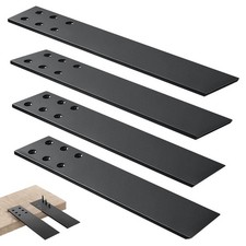 Countertop Support Brackets Heavy Duty 4 Pack 1/4" Thick 16 Inch Flat Hidden ...