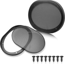 6x9  Car Speaker Audio Grill Cover Steel Mesh Woofer Subwoofer Protector 2 PCS