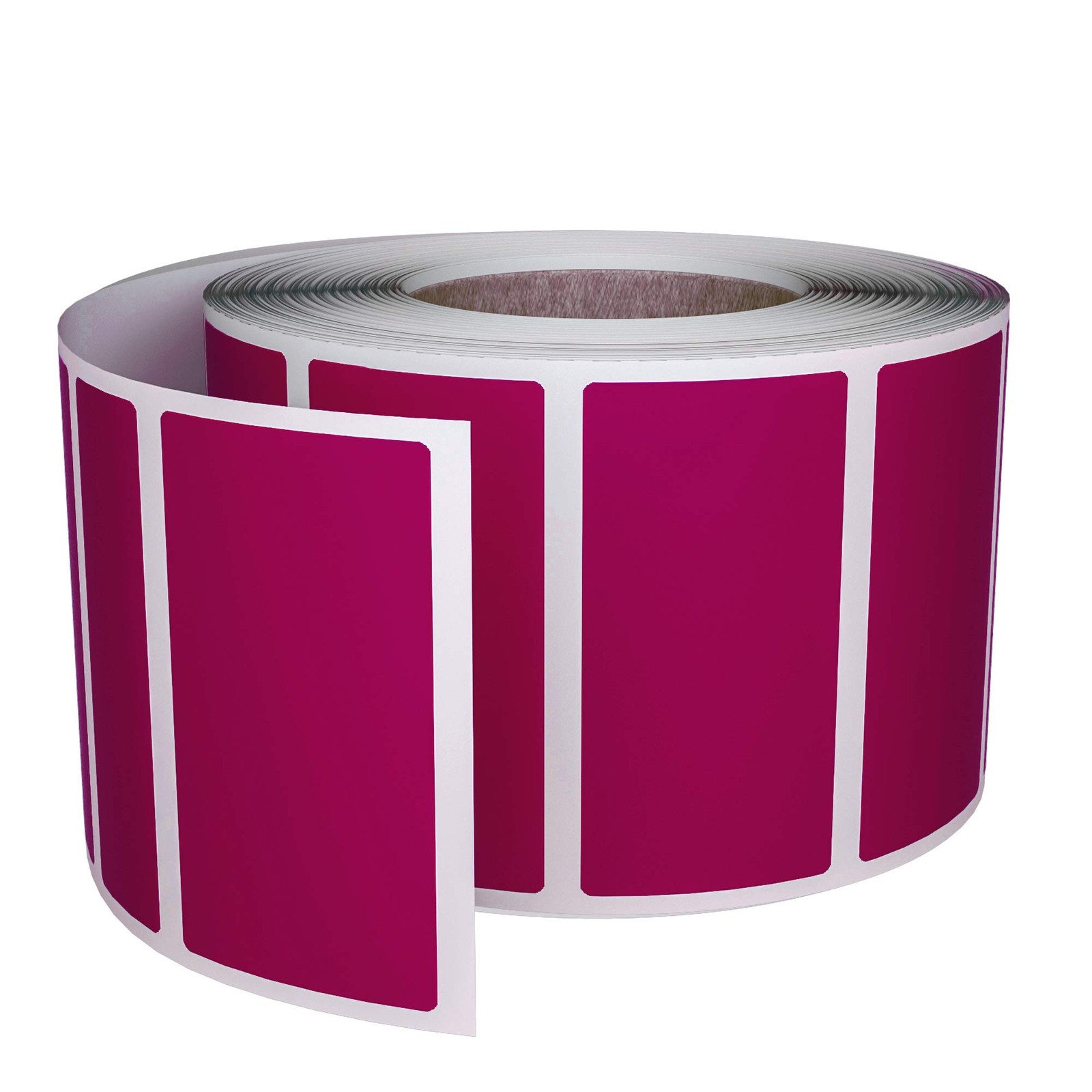 Étiquettes de codage couleur violet autocollantes rondes 25mm pour marquage