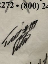 Vintage 1999 Travis Pastrana Autographed T-Shirt — New Orleans Supercross #199