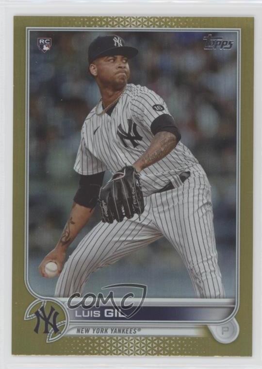 2022 Topps Series 1 Gold Foil Luis Gil #131 0b3