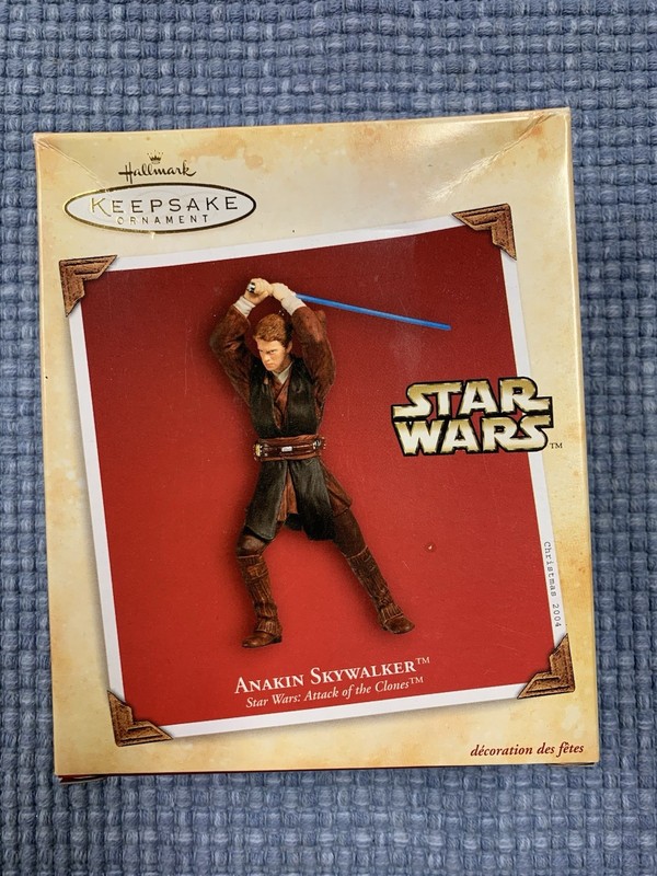 Hallmark Keepsake Star Wars Anakin Skywalker Attack of the Clones Ornament 2004