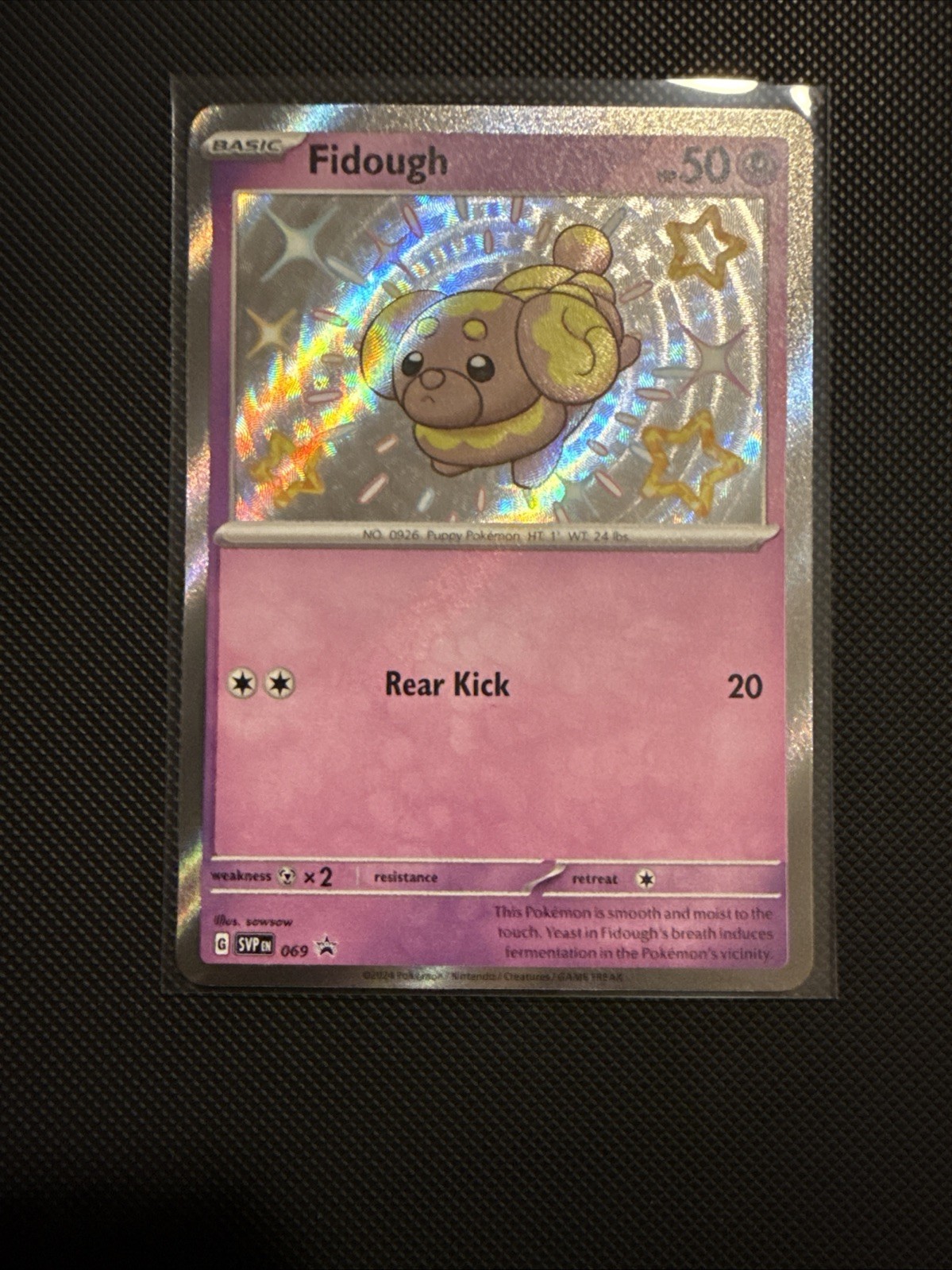Pokémon TCG - Fidough -  Scarlet & Violet Black Star Promo 