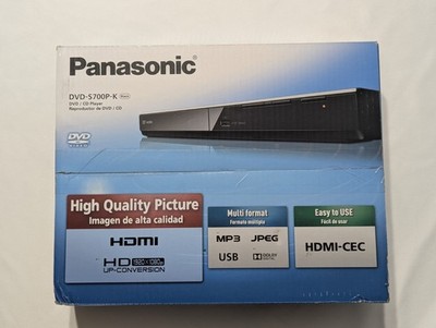Panasonic DVD-S700 Full HD DVD player USB HDMI - Black for sale