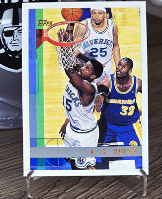 Topps A.C. Green, 1997-98 Topps Basketball, NBA, # 43, Dallas Mavericks