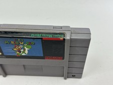 Super Mario World Super Nintendo SNES 1991 Authentic Tested Works