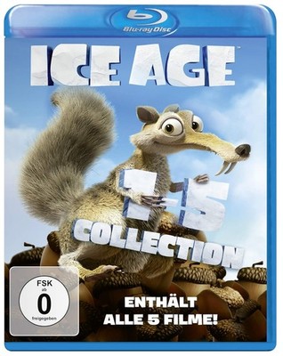 Ice Age - Box Set Teil 1-5 [Blu-ray] Zeichentrick, Kinder, Spielfilm, Komödie
