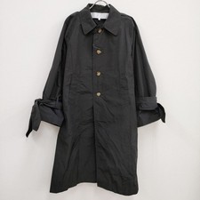 tao COMME des GARCONS TK-C003-051 M Nylon Bal collar coat black 4-0302M  