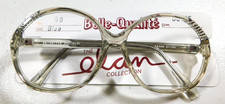 Vintage ELAN 59 Blue 55/16 Women's Plastic Eyeglass Frame New Old Stock 411