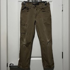 Ariat Rebar Relaxed Straight Made Tough Pants in Field Khaki