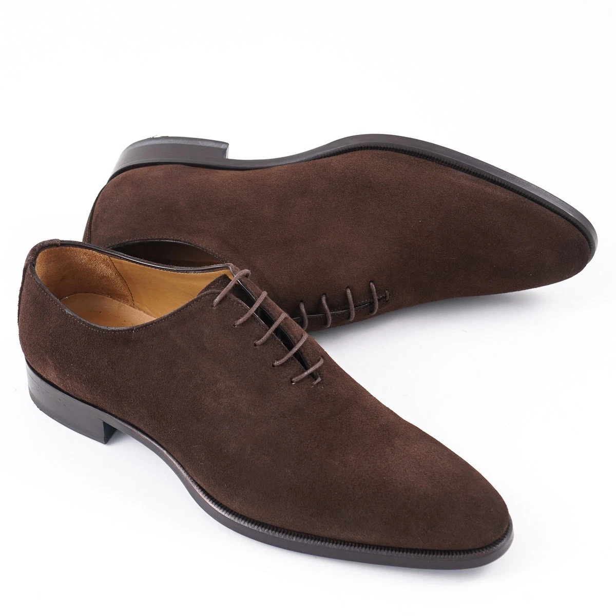 SAS Men\'s Ambassador Tan Suede Comfort Dress Shoes Sassafras NIB - Size 10.5WW Oxford Suede Brown Dress Shoes for Men for sale | eBay main image 3