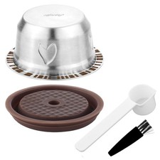 Reusable Pods for Nespresso Vertuo Machine, Stainless Steel 230ml Refillable...