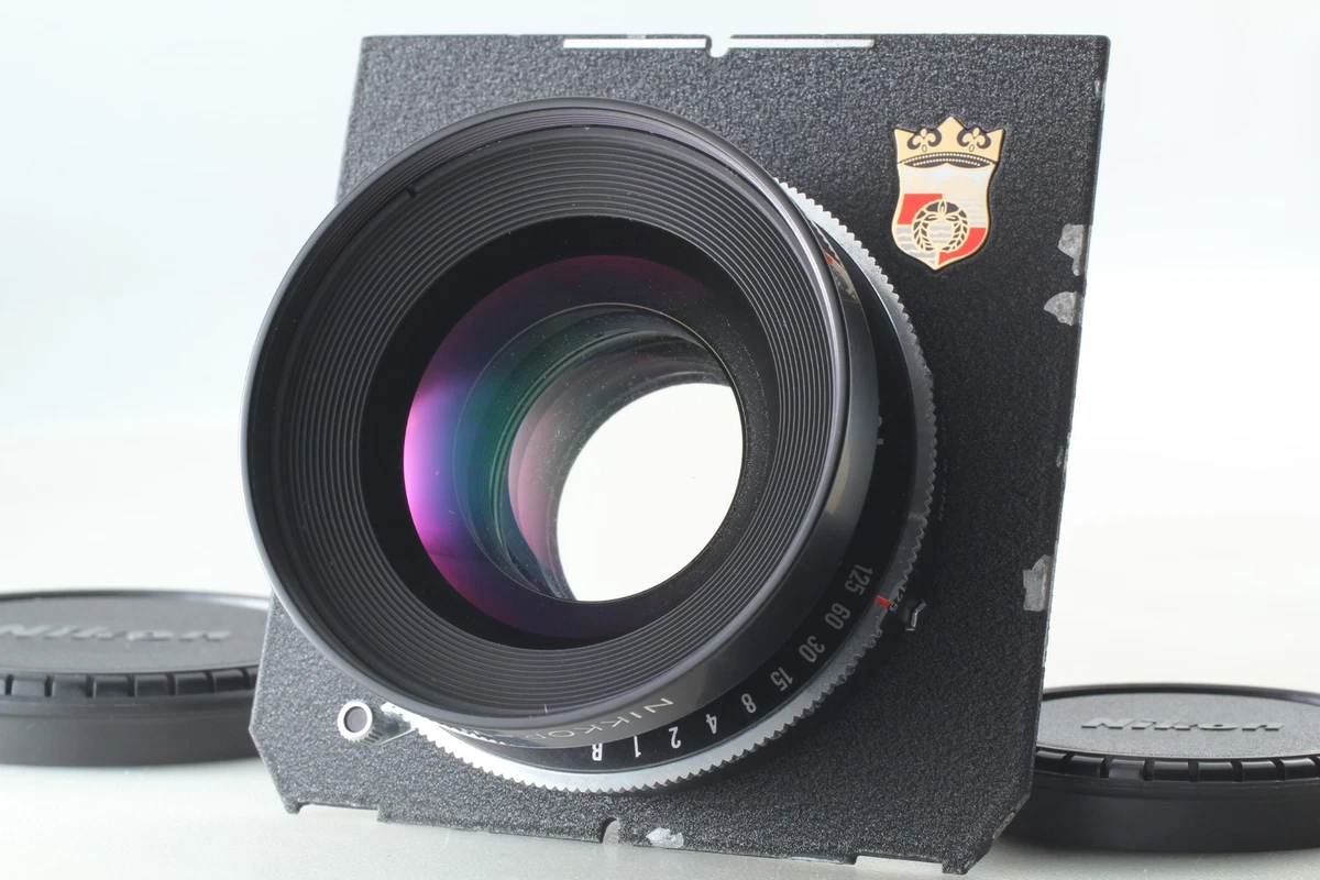 NIKKOR-W 180mm f1:5.6 WISTA用COPALシャッタ− Nikon 180mm f/5.6 NIKKOR-W BT Copal 1 (42MT) 4x5 Lens