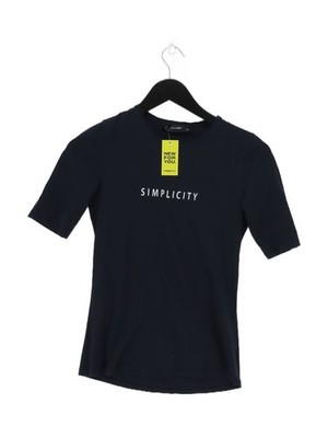 Hallhuber Women's T-Shirt XS Blue 100% Other Basic