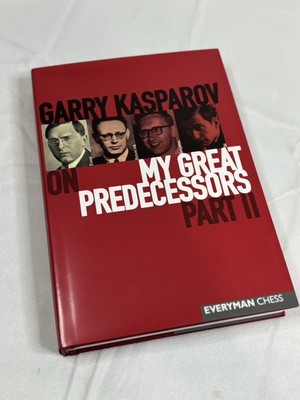 Garry Kasparov On Fischer My Great Predecessors Part 4 SIGNED HC 2010
