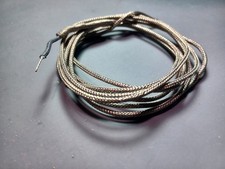 5  22 AWG GAVITT SHIELDED EXTERNAL BRAIDED CLOTH COVERED WIRE MADE IN USA     