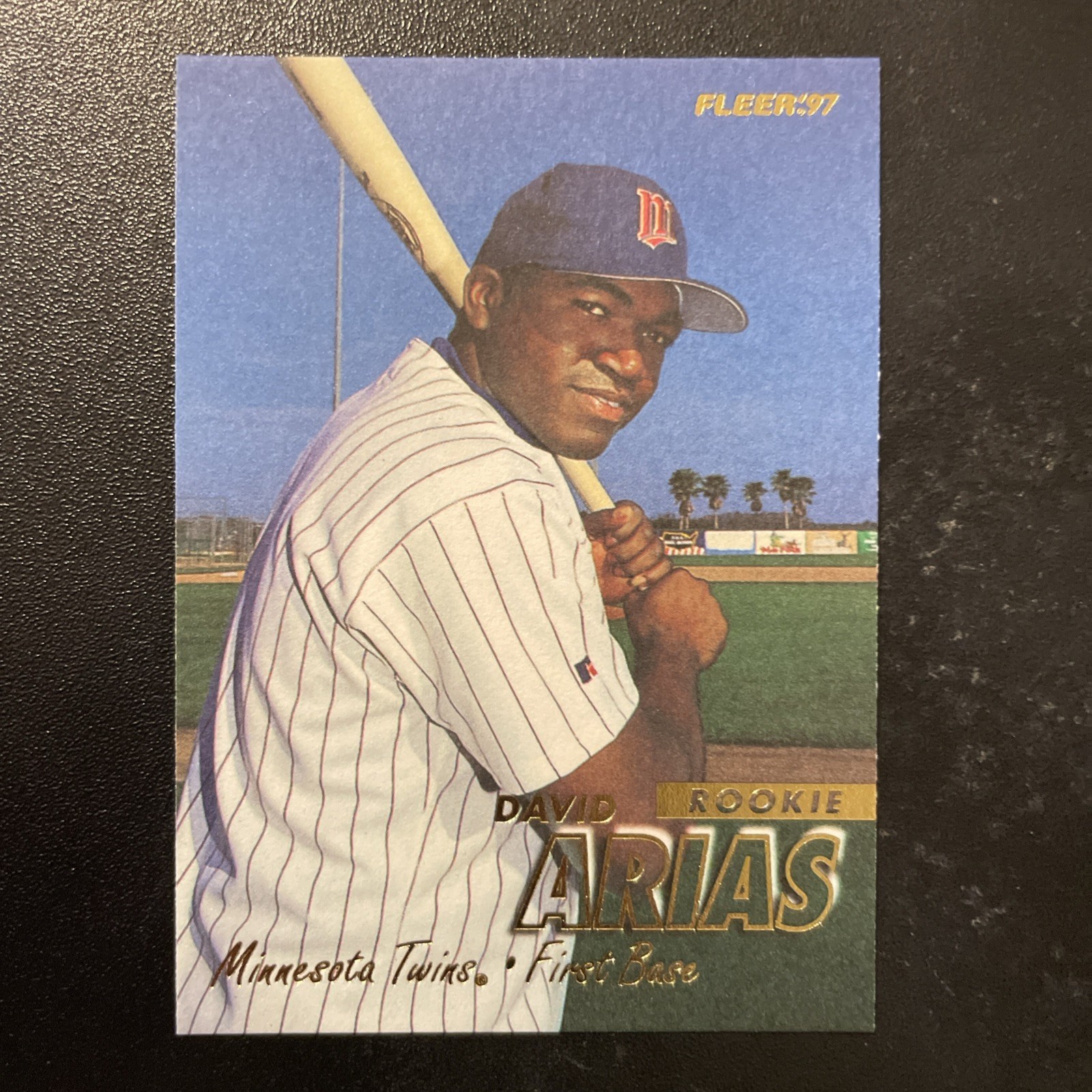 1997 Fleer David Arias (Ortiz) #512 Rookie RC Twins