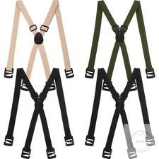 4 Pcs Hidden Suspenders for Men Hidden Suspenders Adjustable Under Clothing