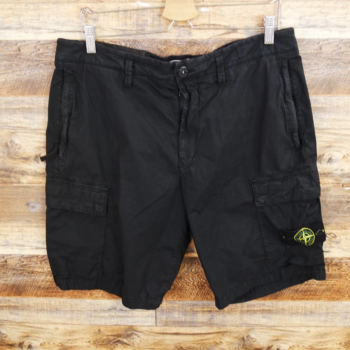 Stone Island Ripstop Cargo Shorts | Grey | FARFETCH STONE ISLAND
