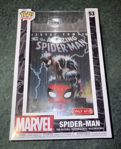 Funko Pop! Comic Book Cover with Case: Marvel - Spider-Man - Target (Exclusive)