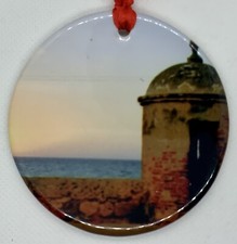 Cartagena De Indias Colombia Christmas Ornament Porcelain Souvenir Travel