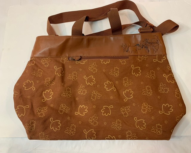 Winnie The Pooh Diaper Bag or Travel Bag Over The Shoulder Adjustable Strap TB11430 Winnie The Pooh Diaper Bag or Travel Bag Over The Shoulder Adjustable Strap TB11430