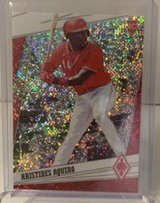 2020 Panini Chronicles WHITE SPARKLE PACK Aristides Aquino Rookie RC Phoenix