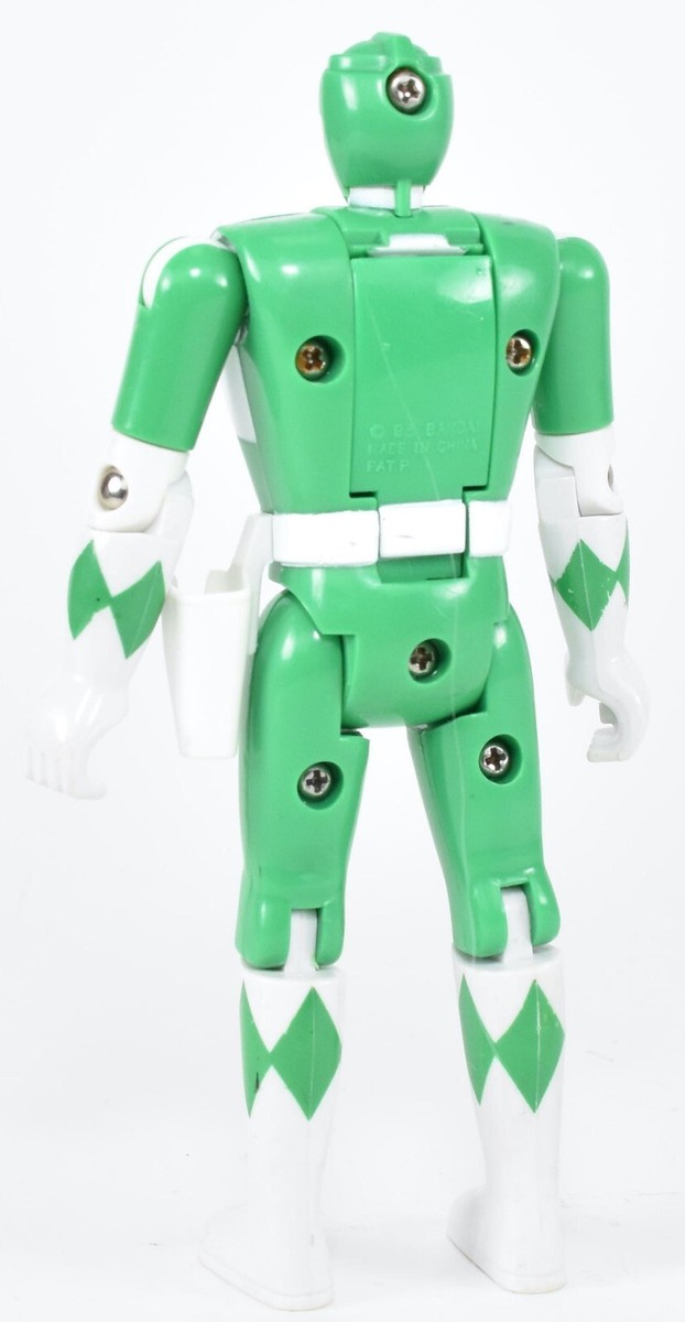 1993 Bandai Mighty Morphin Power Rangers Flip Head Green Ranger