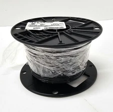 Southwire Fixture Wire 500' Spool Solid Black TFN ~ 16 AWG ~ 26988604 ~ E30071